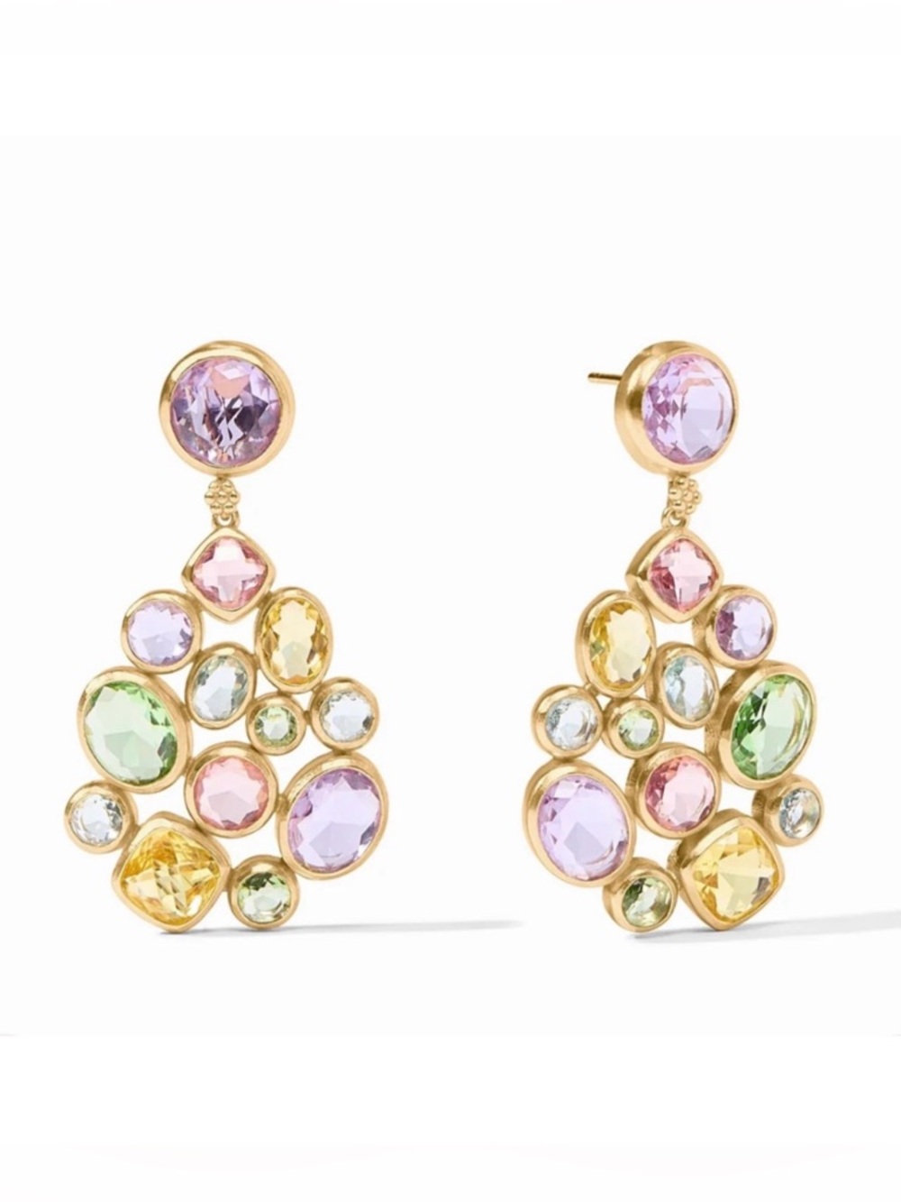 $235 Julie Vos Kaleidoscope Statement Earring - Picture 6 of 7